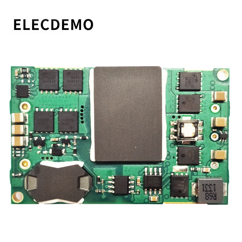 Высокомощный изолированный DC-DC преобразования напряжения, модуль источника питания с 36 V-60 V до 8,5 V 45A Функция демо доска