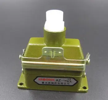

Rectangle Aviation Plug Socke,Heavy Duty connector AZ-14JZ/KA 14pins