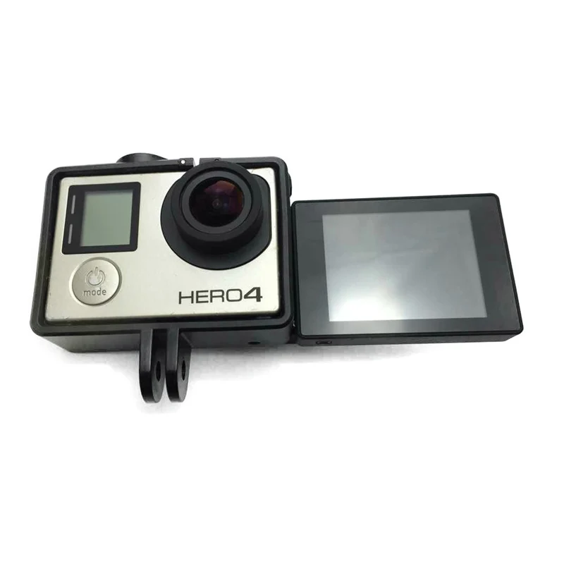 Screen LCD Converter Box Camera Selfie Converter box Mount Adapter For Gopro Hero 4 3+ 3 Sports Camera Lcd Monitor accessories (14)