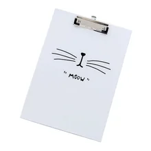 BLEL Горячая бумага картон буфер обмена офисная доска папка 31,5*22 см, белый