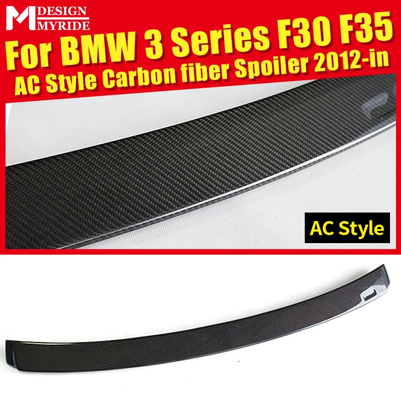 F30 задний спойлер AEAC Стиль углеродного волокна для F35 320i 325i 328i 328d 330i 335i 335d 335xD крыло