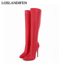 Large Size 2018 New Fashion Women Over The Knee High Boots Thin High Heels Shoes Pointed Toe Autumn Boots Shoes NLK-B0086 цена Large Size 2018 New Fashion Women Over The Knee High Boots Thin High Heels Shoes Pointed Toe Autumn Boots Shoes NLK-B0086 цены онлайн