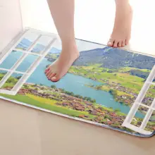 Декорации стиль Коврики для улицы, забавные Противоскользящие коврики для ванной, дверные коврики, дверные коврики под входную дверь