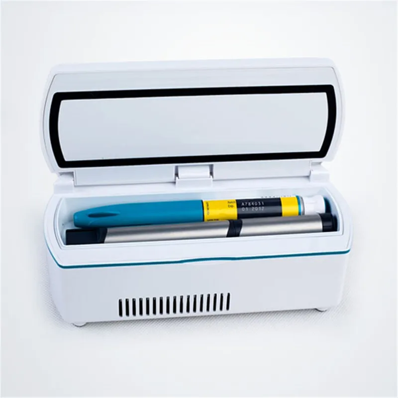 Cheap Diabetes Fridge.Auto Small Refrigerator Portebla voyage Insulino Storage cooler.Insulino cooler Interferon insulino pen Storage