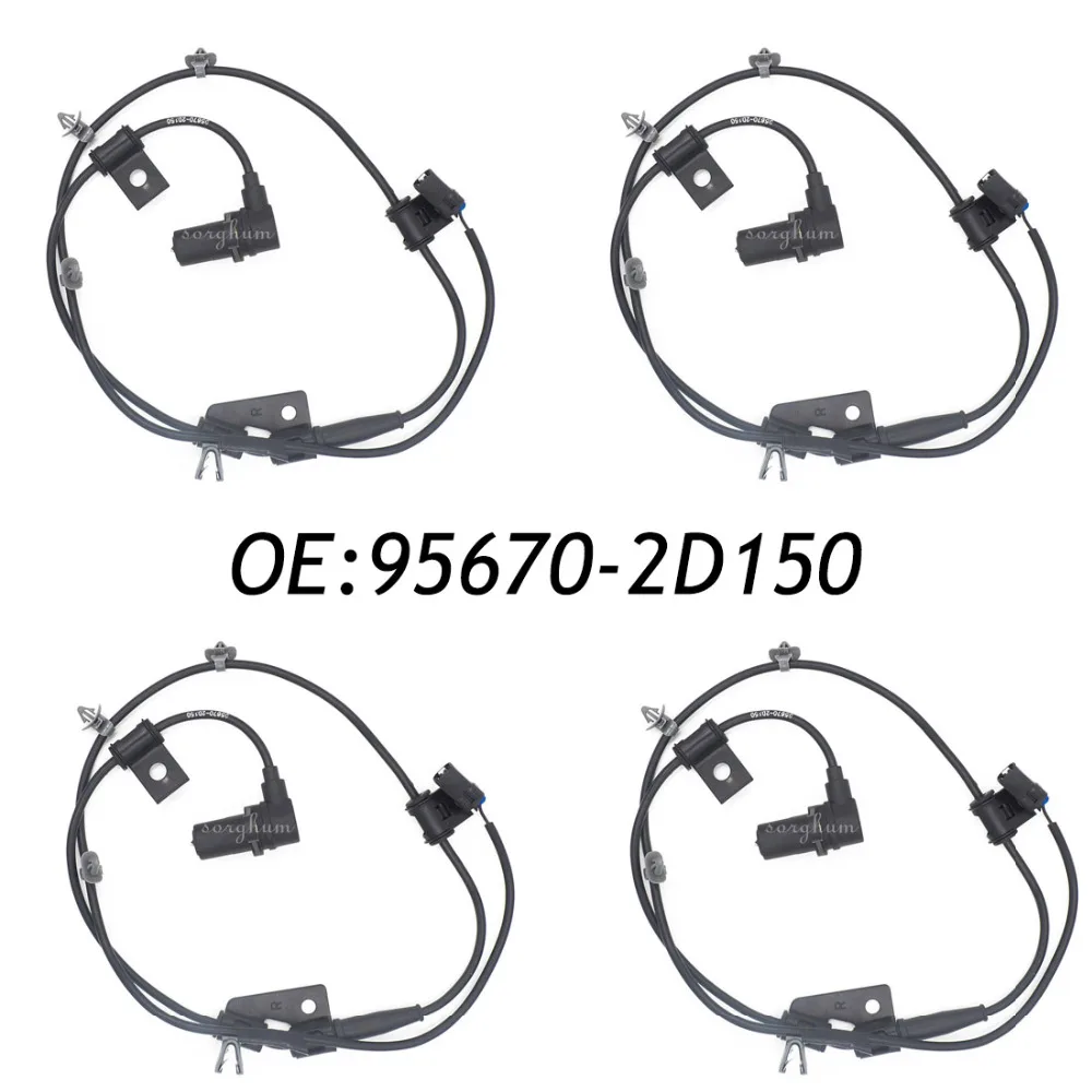 ABS Wheel Speed Sensor Front Right Left 95670-2D150 For 01-06 Hyundai Elantra