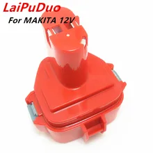 12 V Ni-cd Batería Herramienta Eléctrica para MAKITA 6227DWE, 6213 6233DWAE, 6213 6313DWBE, 1050DWD, 4331DWD, 5093DWD, 6835DWD echargeable Batería de La Herramienta Eléctrica