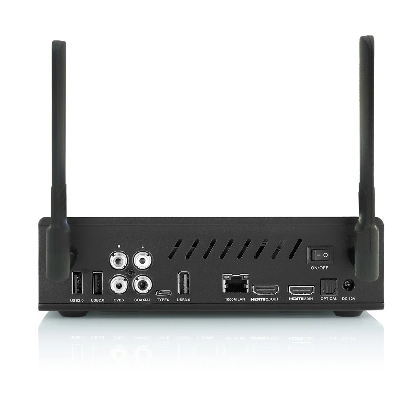 EWEAT R9PLUS Смарт ТВ приставка Android 6,0+ OpenWRT(NAS) Realtek RTD1295 2G/16G 802.11ac wifi BT4.0 1000M LAN медиаплеер