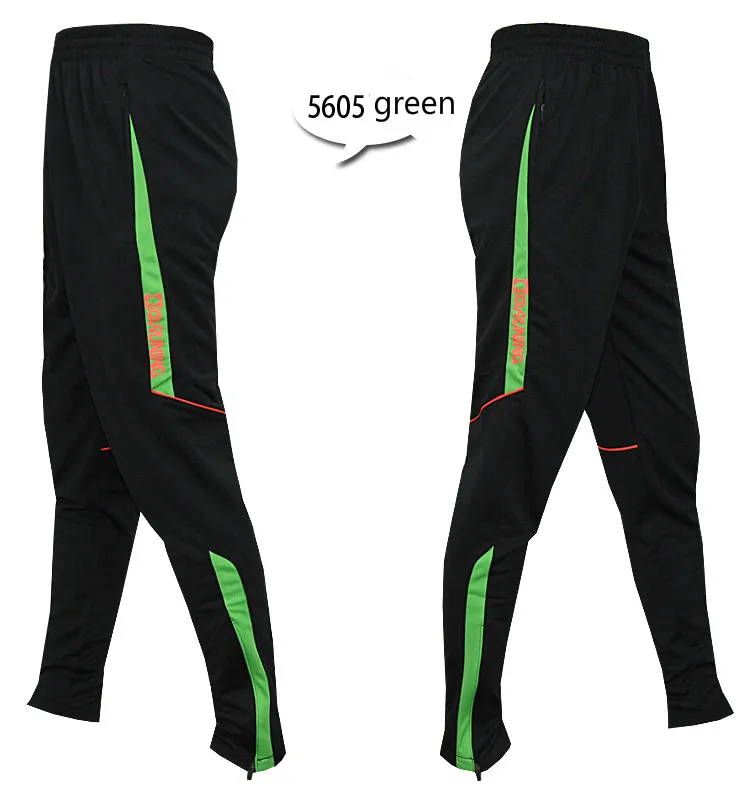 Мужские штаны для бега, для спортзала, спортивного футбола, для тренировок, для фитнеса, тренировки, бега, быстросохнущие, для бега, спортивные брюки - Цвет: 5605 green