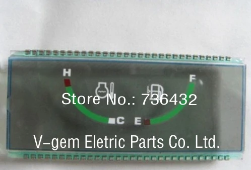 

Fast Free shipping! !Excavator water temp LCD monitor /Daewoo DH225-7 Water thermometer LCD monitor panel ,display screen