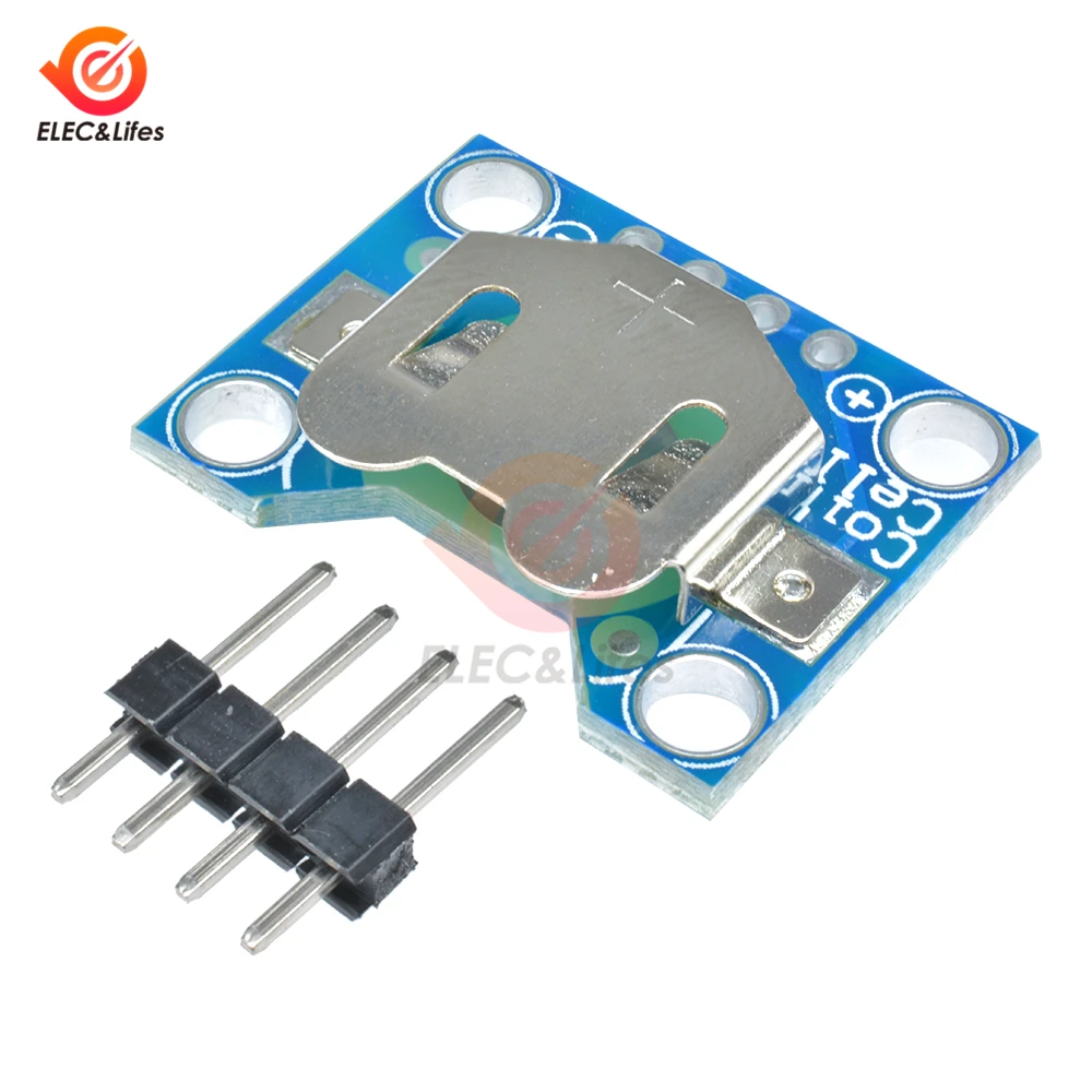 1 шт. 12 мм Монета ячейка Breakout Board CR1220 Кнопка держатель батареи Модуль CR 1220 для Arduino