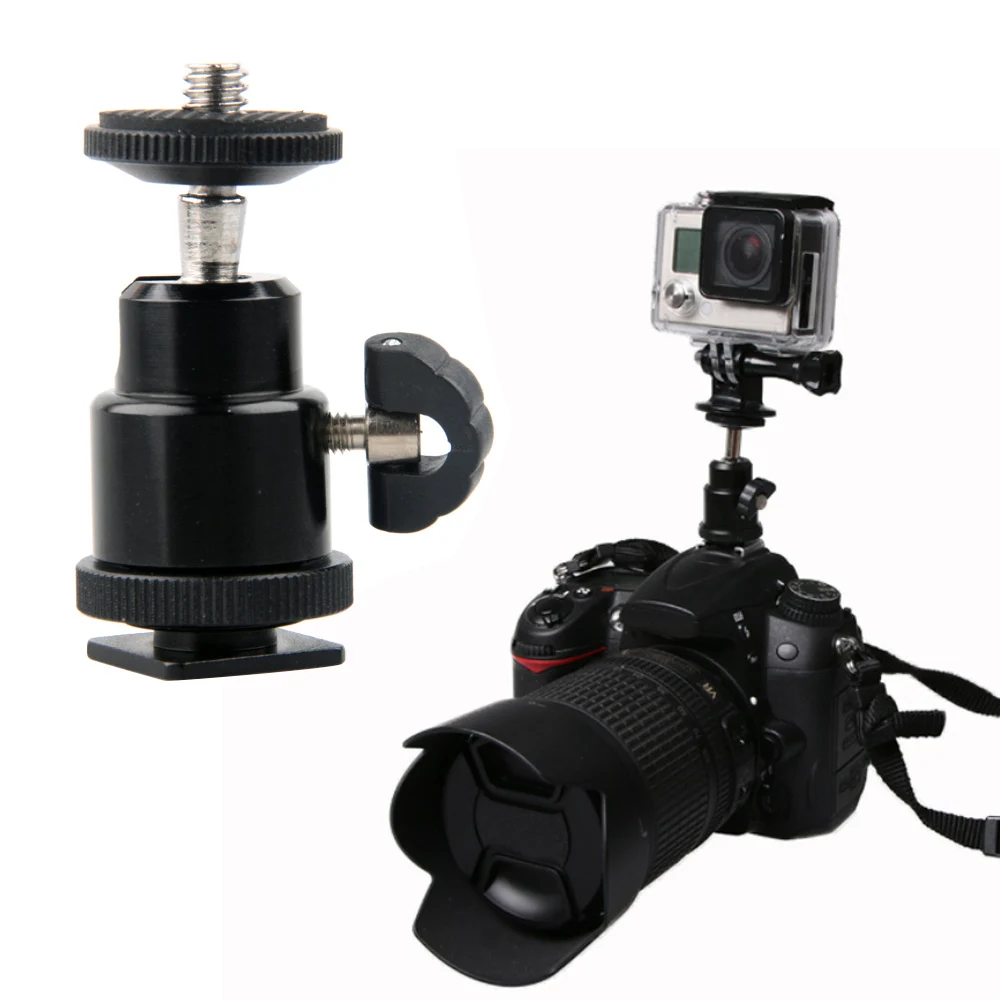 Вращающийся Кронштейн Gosear с шариковой головкой для Gopro Go Pro Hero 5 4 3 2 Xiaomi Yi K