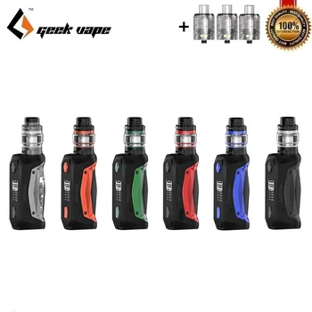 

Original Geekvape Aegis Solo Kit 100W Vape Box Mod with 5.5ml Cerberus Tank Vaporizer Electronic Cigarette Kits VS Aegis Mini