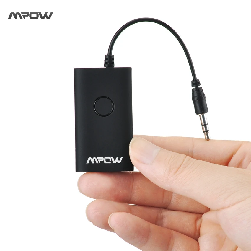 

Mpow Bluetooth Music Receiver Streambot Pro Portable Bluetooth 3.0 Wireless Stereo MP3 Receiver Adapter for 3.5mm Audio Device