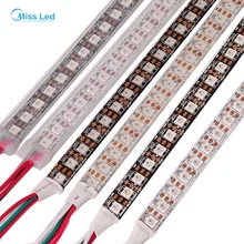 1M 96/144 led/m WS2812B led strip,WS2812 IC,Waterproof IP30/65/67,White/black PCB,2812 pixel,SMD 5050,addressable full color,5V