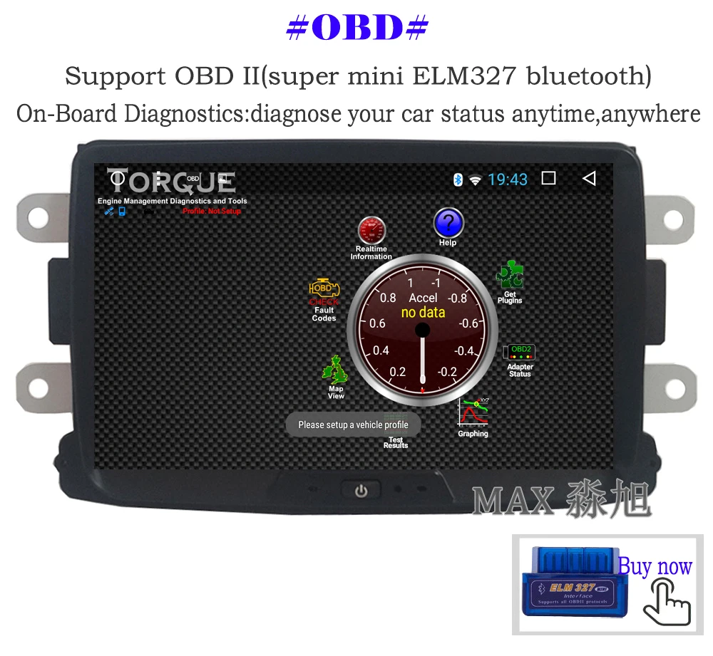 Perfect MAX GPS Navigation System Car Radio Android 8.1.0 Car DVD Player For Renault Duster Logan Sandero/ Dacia Duster Dokker Autoradio 11