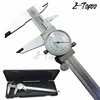 Metric Precision Dial Vernier Caliper Gauge Micrometer Measuring Tool Dial Caliper 0-200mm 0.02mm dial gauge with Case ► Photo 3/6