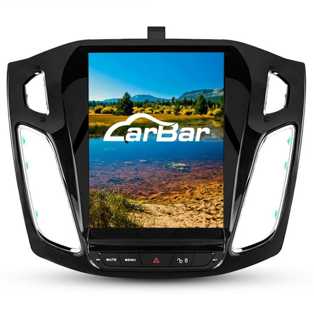 CARBAR 10," вертикальный ips экран Android автомобильный DVD gps-навигация, радио, стерео плеер для Ford Focus 2012- 2 Гб ram 64 Гб rom