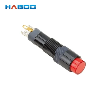 

HABOO 8mm Mini Small Indicator Lamp LED Light 3A 250V
