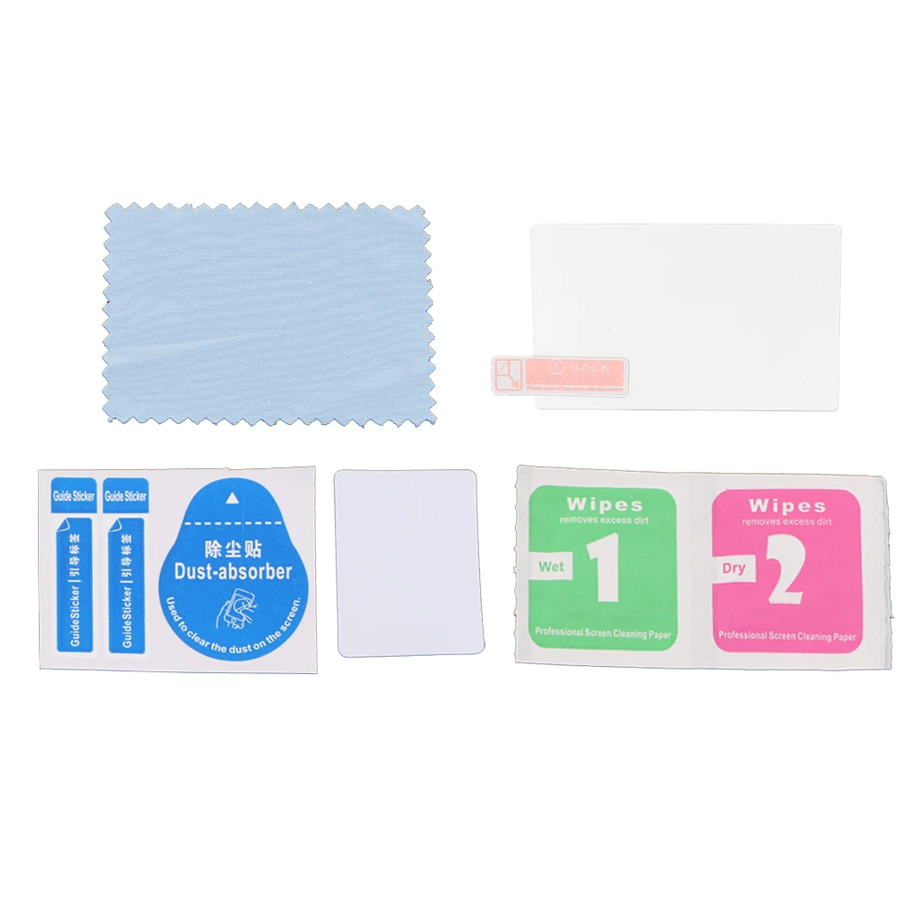 For Fujifilm X-Pro 2 LCD Display Screen Protector Set Kit Tempered Glass Film 0.33mm Ultra-thin High Sensitivity