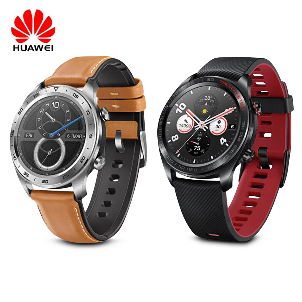  Newest HUAWEI Magic Smart Watch Fitness Tracker 1.2 Inch HD AMOLED Color Screen Bluetooth GPS Heart - 32955801562