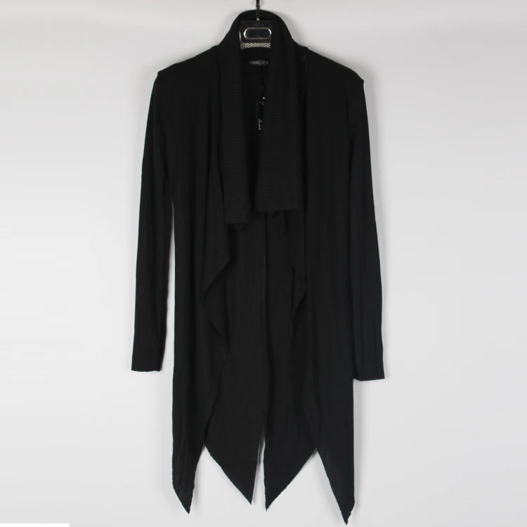 

NEW ! 2016 Autumn long-sleeve non-mainstream male medium-long cardigan cloak outerwear thin slim coat size M-XXL