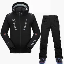 Pelliot-30 градусов, мужские костюмы для сноубординга, высокое качество, зимний лыжный костюм, дышащий водонепроницаемый бренд, лыжная куртка, сноуборд, штаны, S-XL