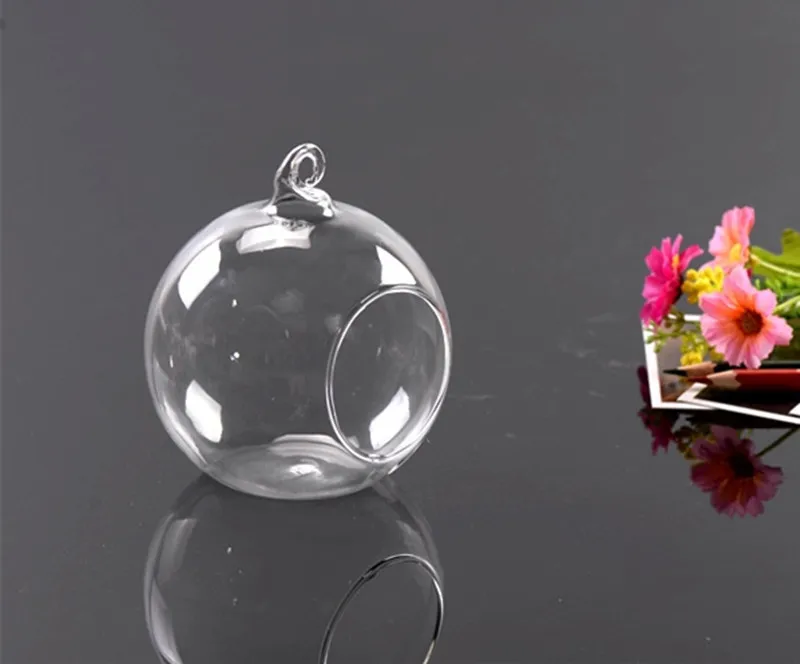 Betty Store 18 шт./упак. Диаметр = 12 см творческий подвешенный стеклянный шар ваза топ популярных Свадебная вечеринка украшения Стекло террариум