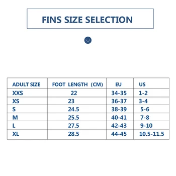 סנפירים חצי אורך לצלילה ושחייה