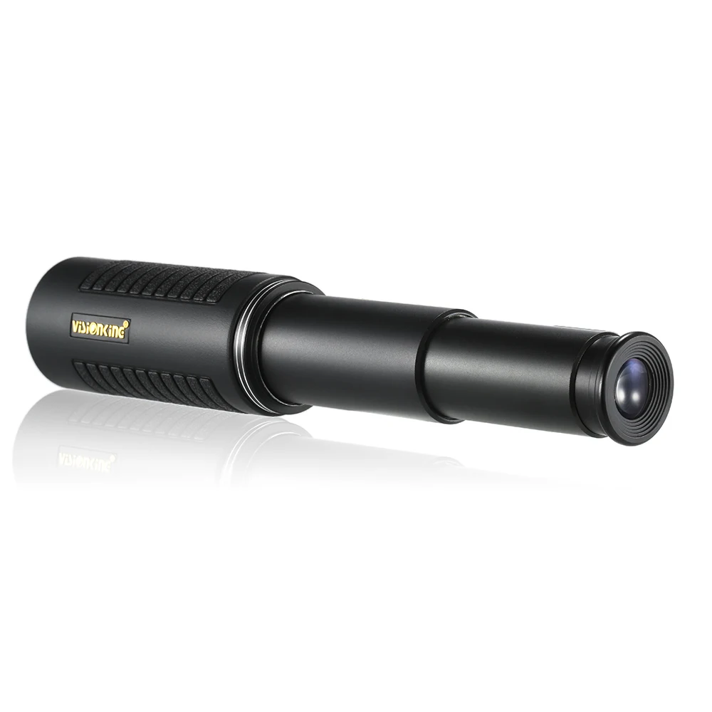 Visionking 25x30 عالية الطاقة البسيطة المدمجة أحادي BAK4 سقف بريزم المحمولة للطي تلسكوب مناظير أحادي