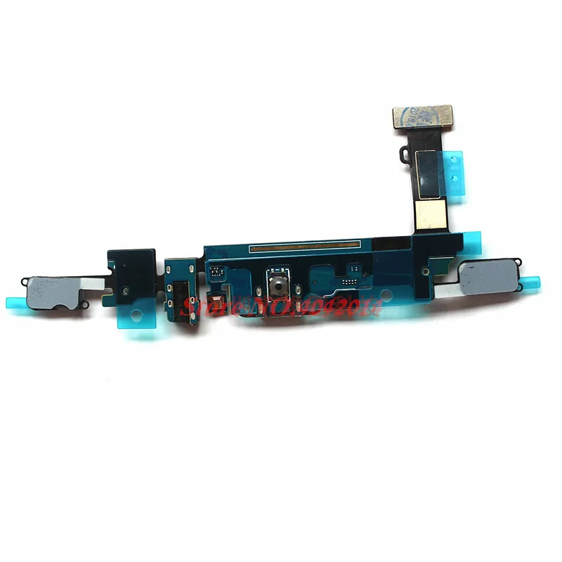 2pcs Original Headphone jack For Samsung C5010 SM C5010 USB Charging port dock with microphone Flex cable connector Replacement