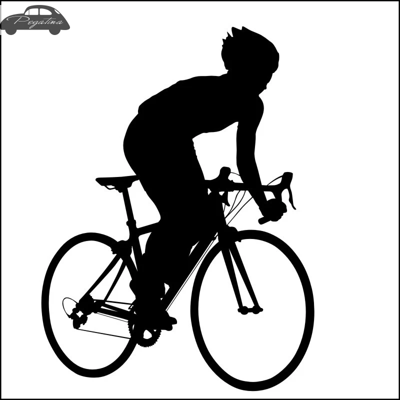 Pegatina Bike Sticker Bicycle Cycling Car Decal Posters Vinyl Wall Decor Mural Sticker