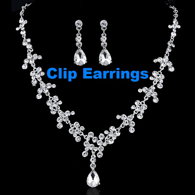 Clip earrings