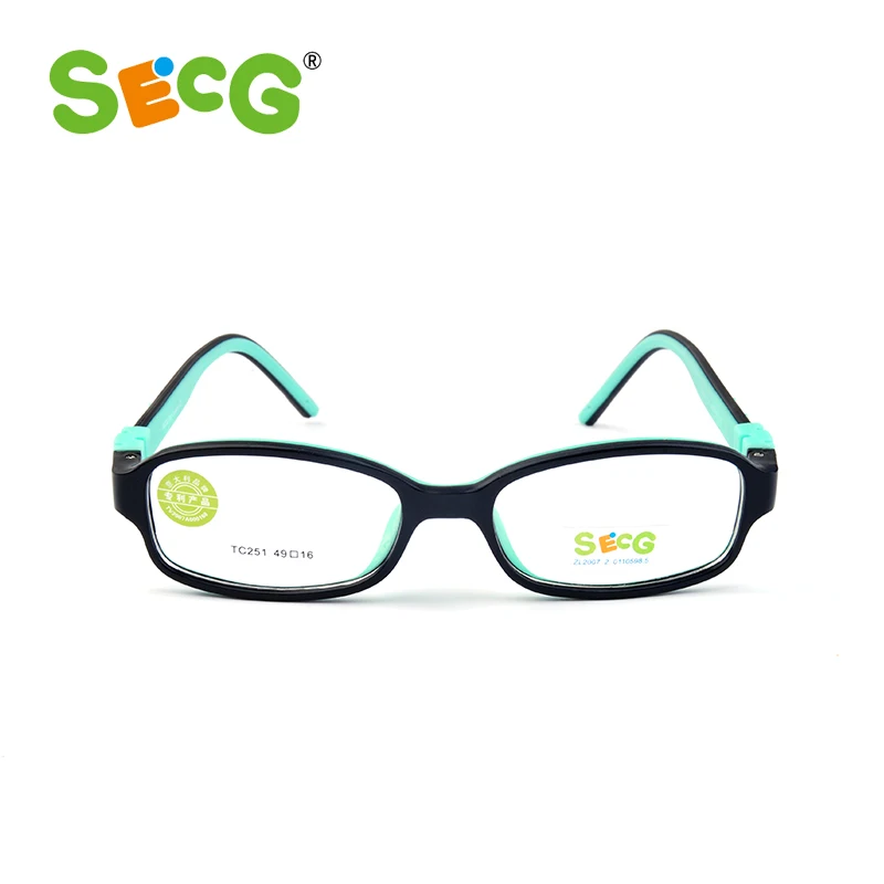 SECG Top Brand Optical Children Glasses Frames TR90 Frame Kids Glasses