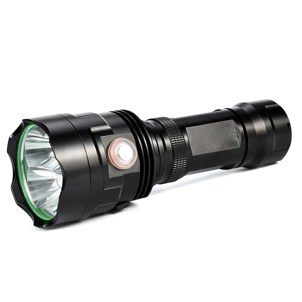 18x XM-L T6 светодиодный фонарик 5 режимов 26650/18650, для катания на велосипеде, для рыбалки, охоты факел свет лампы Водонепроницаемый Перезаряжаемые#5J25