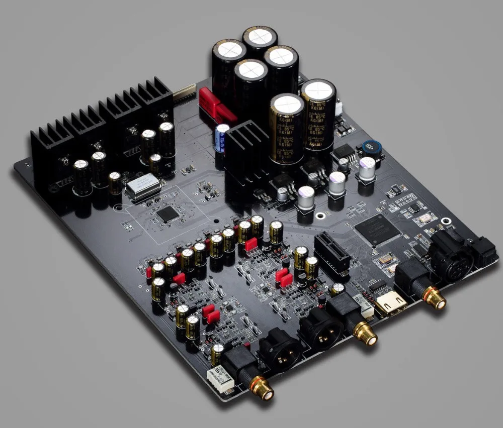 ДРОФА DAC X22 ES9038PRO XMOS Ultimate HIFI USB 384 кГц DSD512 черный|Цифро-аналоговые преобразователи