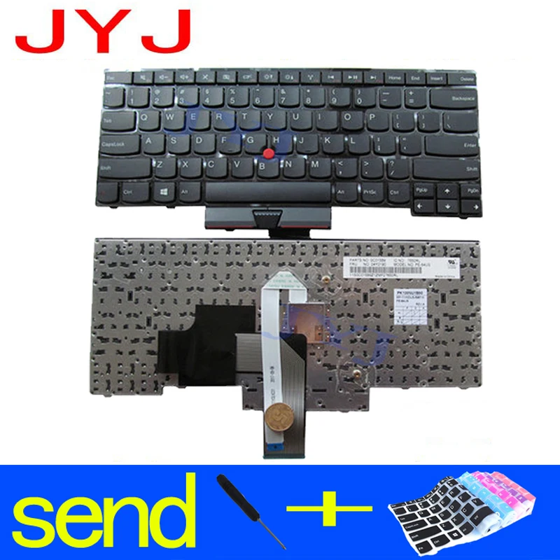 Новая клавиатура для ноутбука IBM Lenovo ThinkPad Edge E430 E435 E330 E430C E430S E445 E335 S430 прозрачная