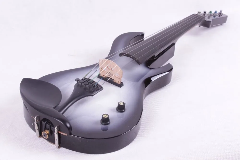 5 струн Лада электрическая скрипка 4/4 Пламя гитара Форма твердой древесины мощный звук Лада 5-11