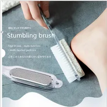 Новые четыре в одном удаляют омертвевшую кожу для педикюра, роговой фрикционный камень лодыжки