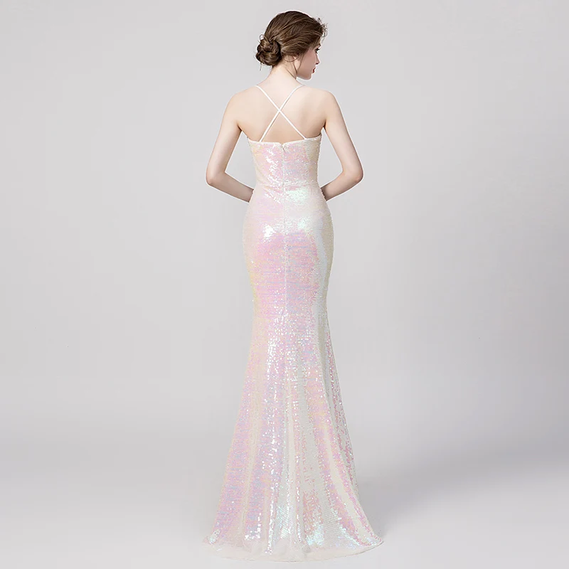 2019 Новые поступления Robe De Soiree Русалка Выпускные платья Фактические без бретелек изображения Выпускные платья Реальные Фотографии Розовые