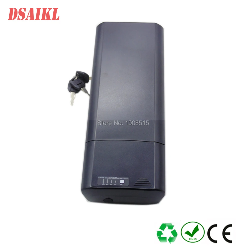 Top empty battery case rear rack for 40pcs of 18650 cells for 36V 24V battery pack 3