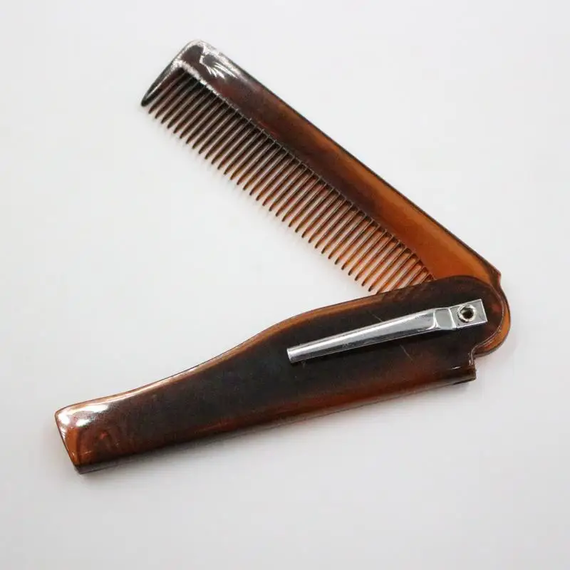 1pc Horn Comb Travel Portable Plastic Small Comb Beauty Handmade Hair