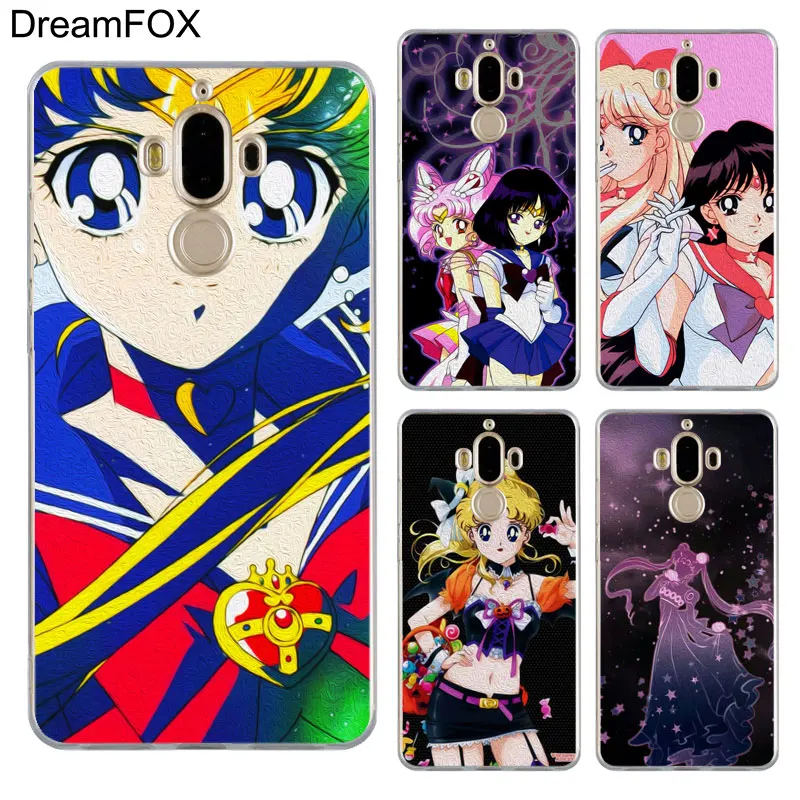 DREAMFOX M286 Sailor Moon Мягкий силиконовый чехол из ТПУ для huawei mate 8 9 10 20 30 Lite Pro |