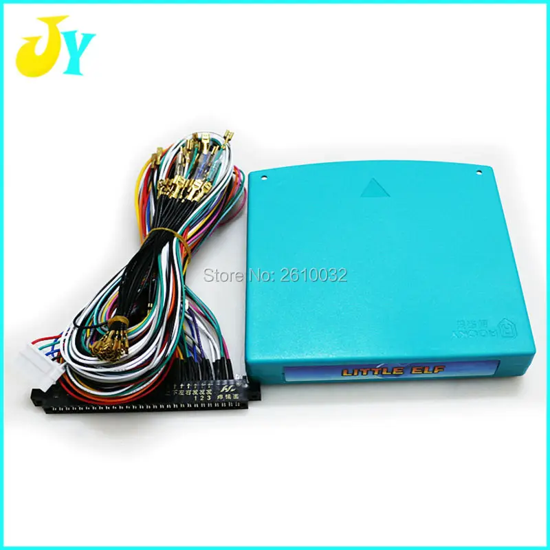 

LITTLE ELF jamma arcade game pcb 540 in 1 multi game board VGA & CGA output for LCD & CRT + 28pin jamma wiring for DIY game kit