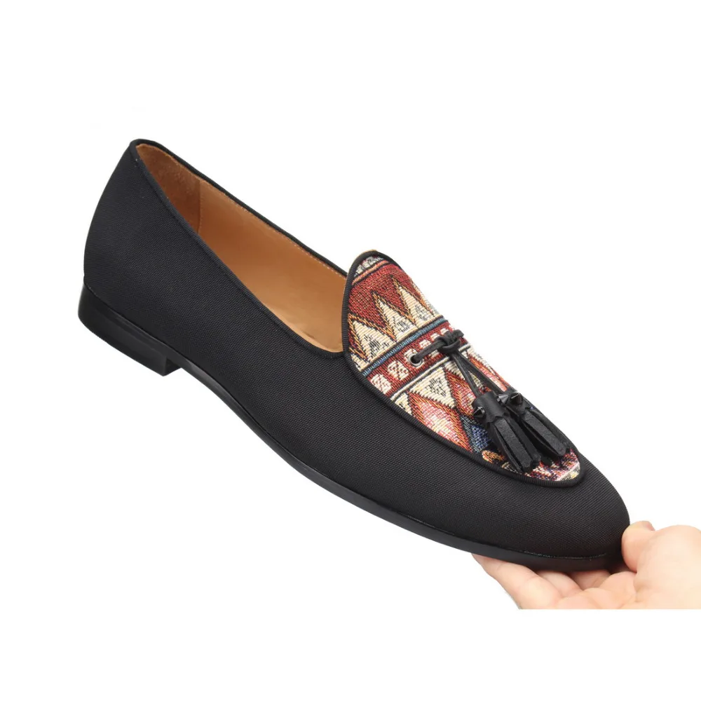 black canvas Loafers (13)
