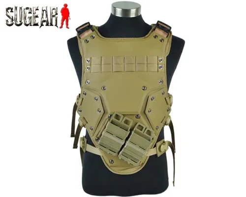 Best price at $102 Cheap Tactical Combat Transformers Vest TF3 Waistcoat with 2 Magazine Pouches Outdoor Hunting Paintball CS Wargames Protected Vest