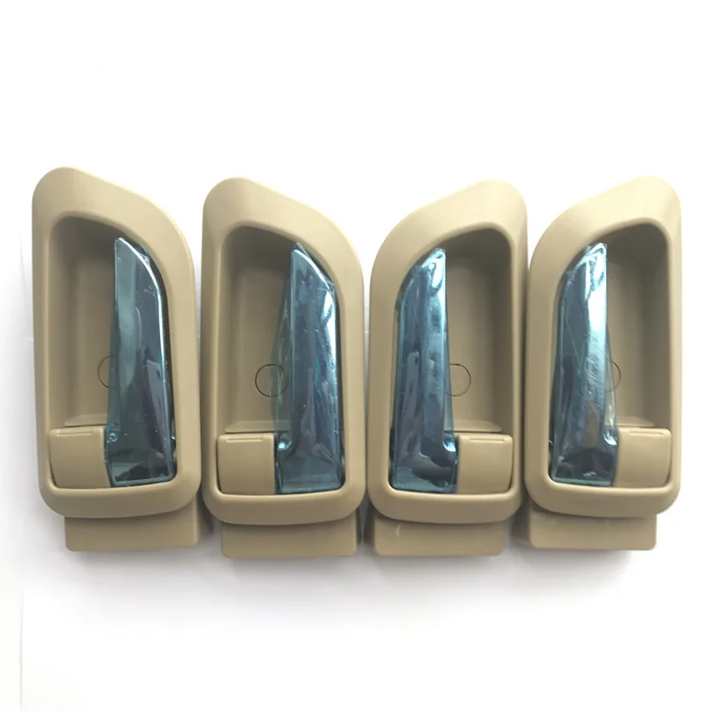 4pcs/lot beige For Great Wall Haval Hover H3 H5 Car Interior Door Handle Auto Door Knob Accessories