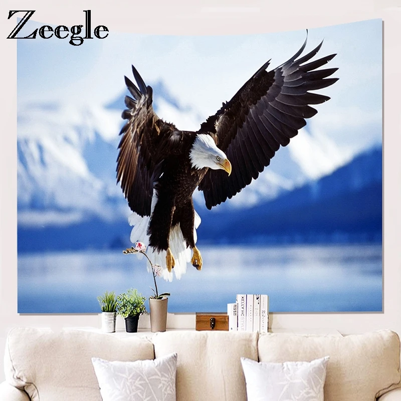 Zeegle Polyester Living Room Decor Tapestry Home Decorative Wall Hanging Tapestry Beach Towel Yoga Mat Bedspread Table Cloth