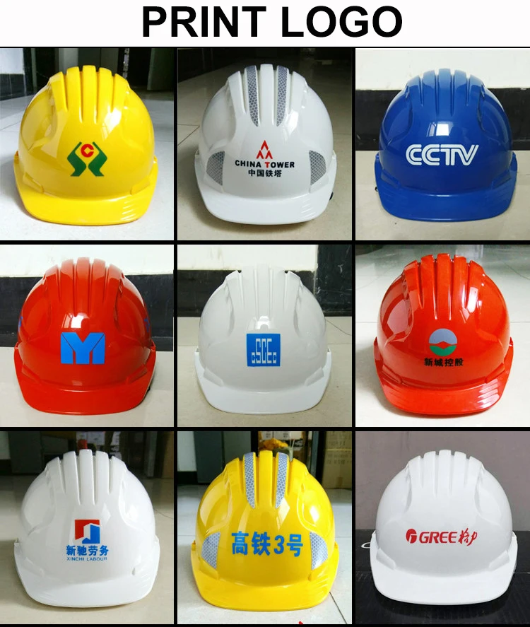 Safety Helmet Reflective Strip Work Cap High-strength ABS Material Engineering  Construction Helmets Working Protective Hard Hat (13)