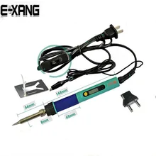 Высокая точность 936d ЖК-дисплей регулируемая температура цифровой электрический паяльная станция ЕС plug заменить HAKKO 936 паяльная станция