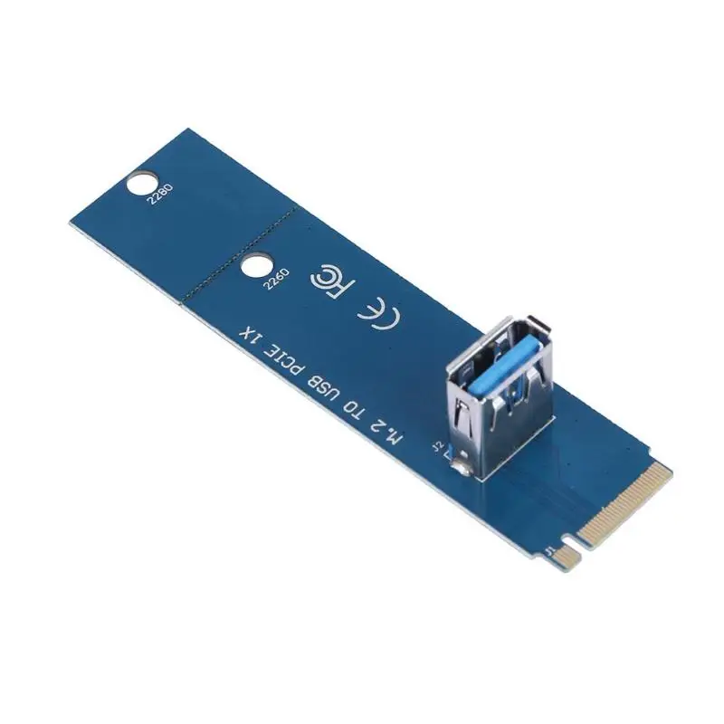 NGFF M.2 к USB 3 0 карта передачи M2 USB3.0 адаптер для PCI E Express Riser биткоина Litecoin ETH
